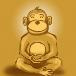 meditatingmonkey (The Lesson of the 5 Monkeys)