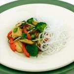 20060803-asianchicken (Asian Chicken with Sea Vegetables and Noodles)