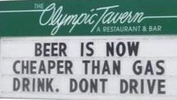Beer OR Gas