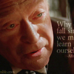 why do we fall sir (Never Give Up!)