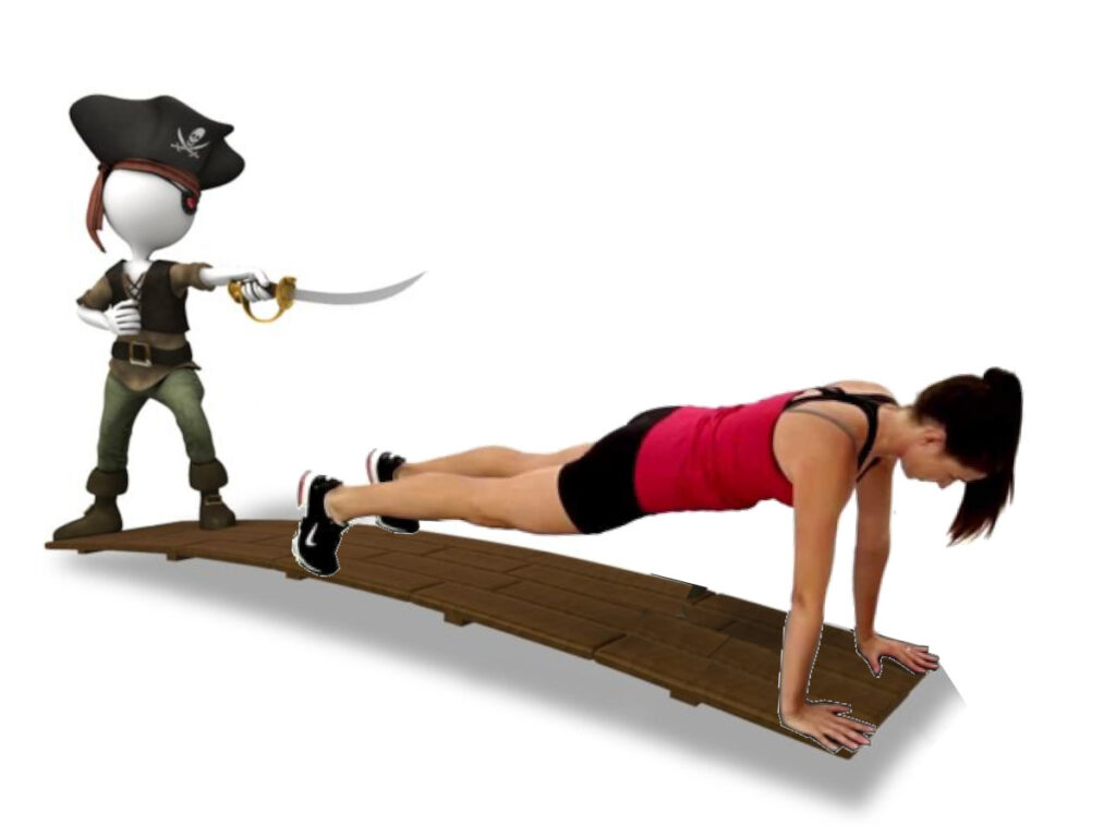 pirate plank plank